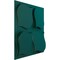 Ekena Millwork 19 5/8in. W x 19 5/8in. H Clover EnduraWall Decorative 3D Wall Panel Covers 2.67 Sq. Ft. WP20X20CVGLN - alternate 4